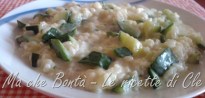 risotto zucchine e philadelphia