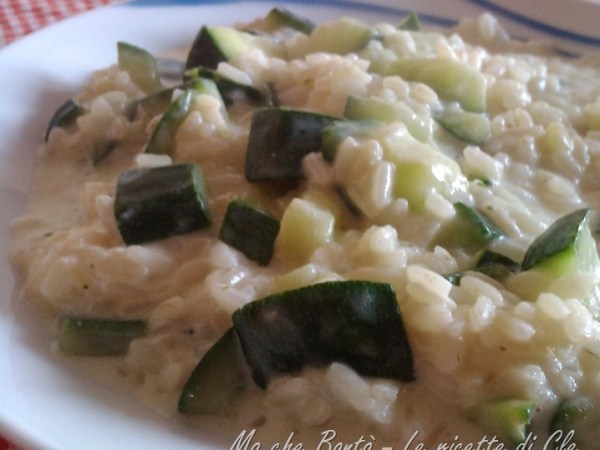 Risotto alle zucchine mantecato al&nbsp;Philadelphia