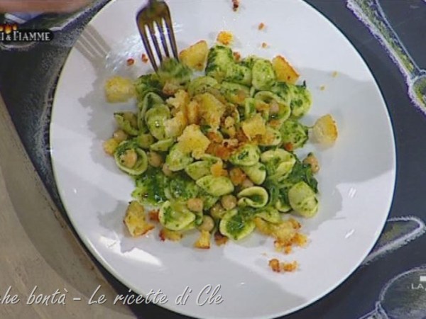 Pasta con broccoli e ceci (la massa&nbsp;salentina)