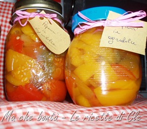 Peperoni in agrodolce