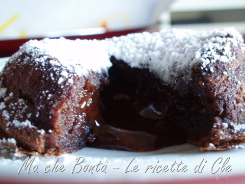 tortino cuore fondente