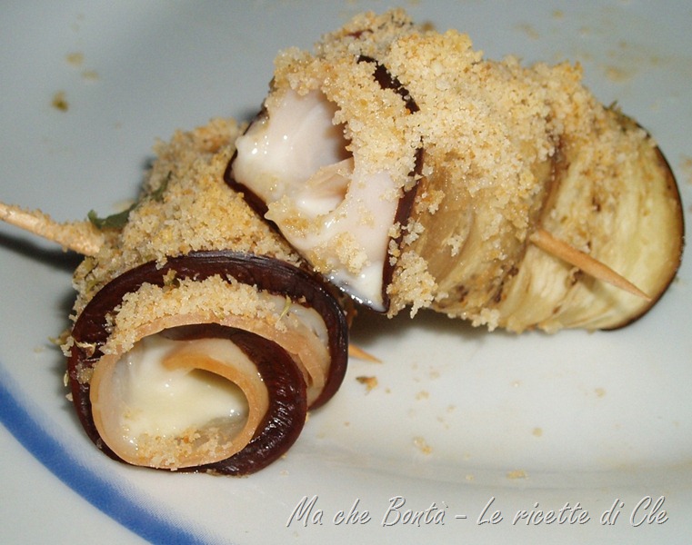 Involtini di melanzana agli&nbsp;aromi