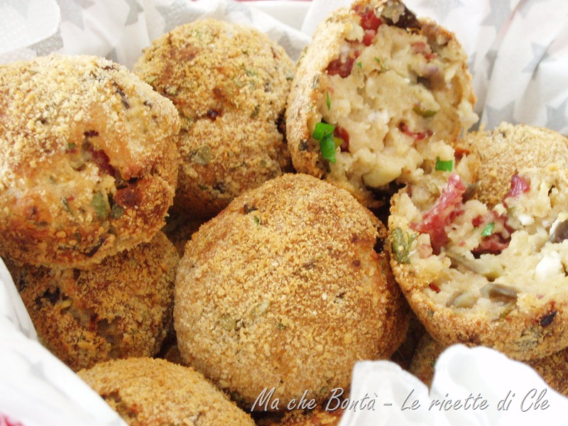 Polpette di melanzane e&nbsp;bresaola