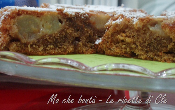 torta pere cioccolato