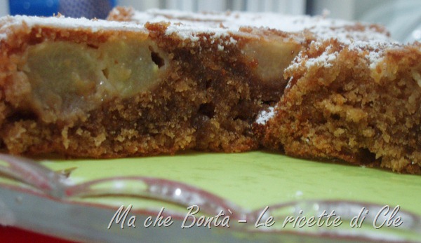 torta pere cioccolato