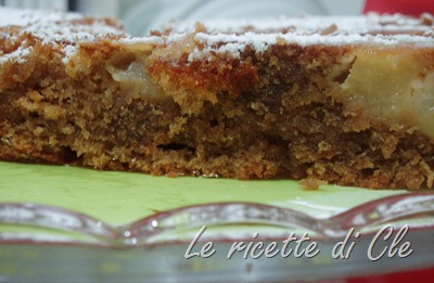 torta pere cioccolato