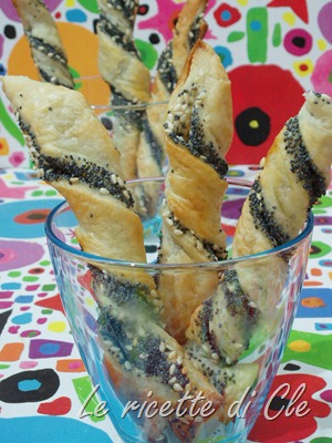 grissini sfogliati semi di papavero