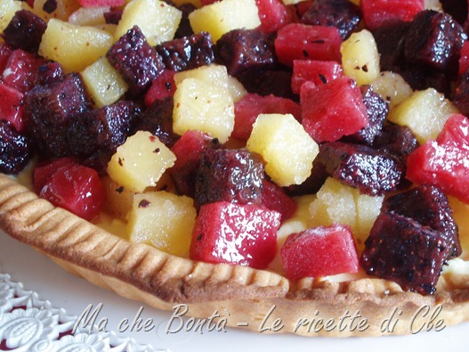 Crostata con gelatine di frutta (L. Montersino)