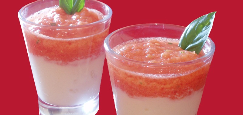 Un classico rivisitato: bicchierini e budinetti&nbsp;capresi
