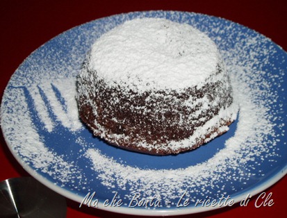 tortino cuore fondente