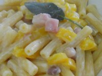 Pasta con i peperoni profumata alla salvia (Macaroni and&nbsp;peppers)