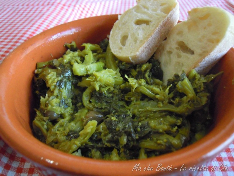Cime di rapa stufate (Braised&nbsp;broccoli)