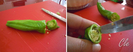 friggitelli - procedimento