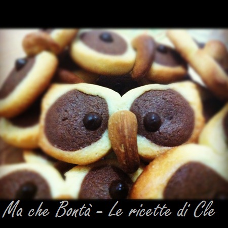 Biscotti gufo - Hoot Owl Cookies