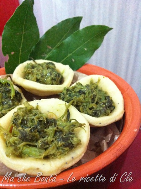 tartine alle cime di rapa