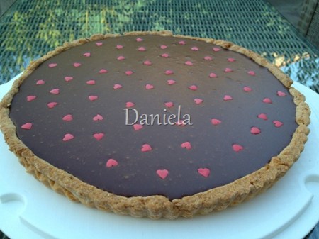 crostata al caramello