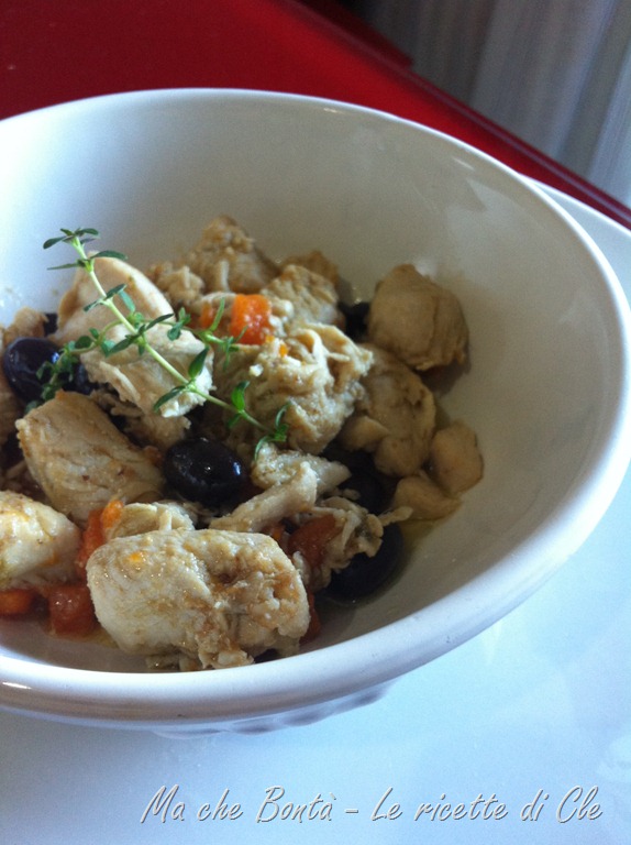 Pollo alla cacciatora in bianco (Braised&nbsp;chicken)