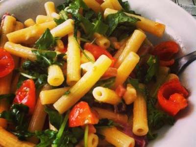 Crudaiola fum&egrave; (Smoked pasta&nbsp;salad)