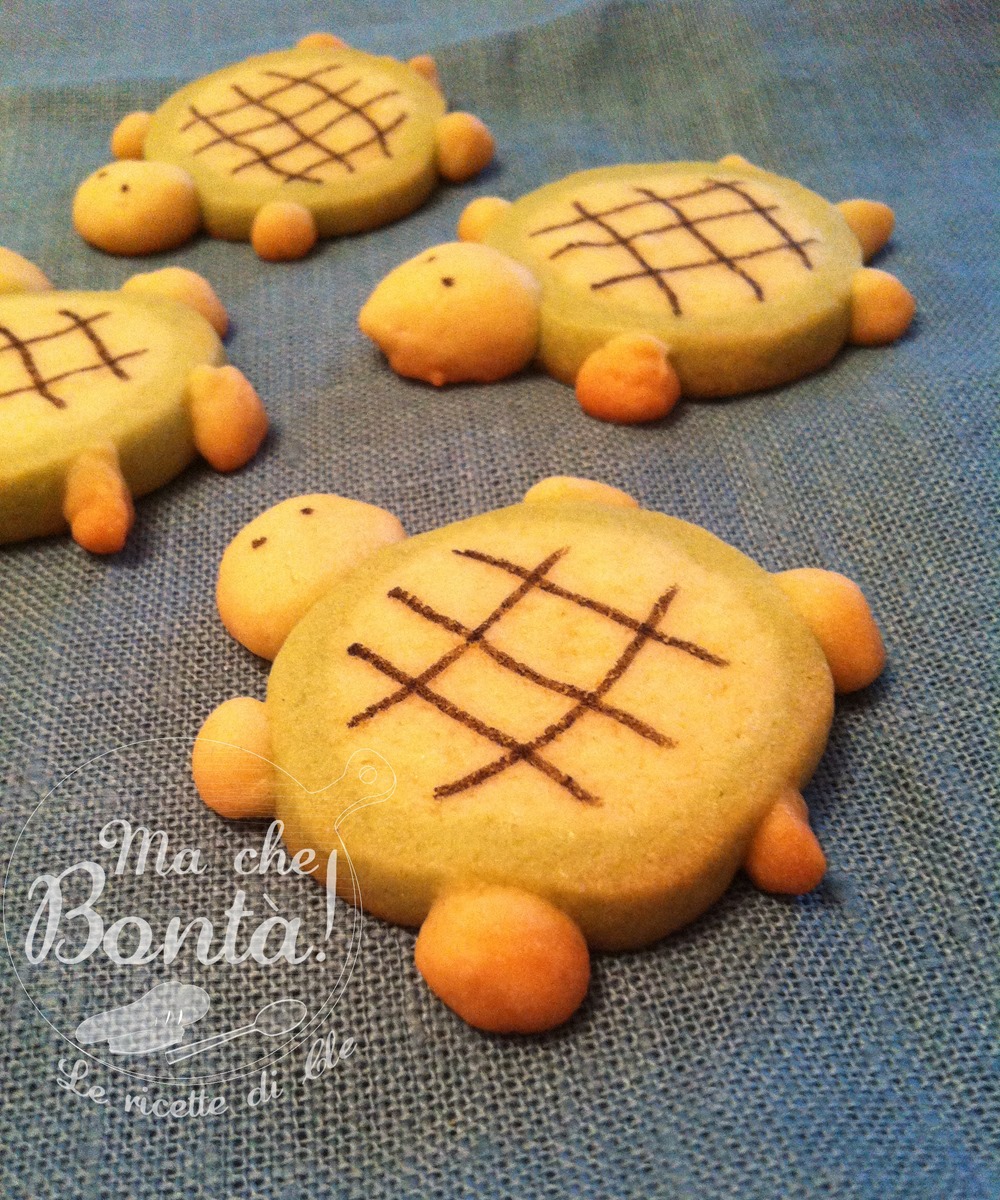 Biscotti tartaruga (Turtle&nbsp;cookies)