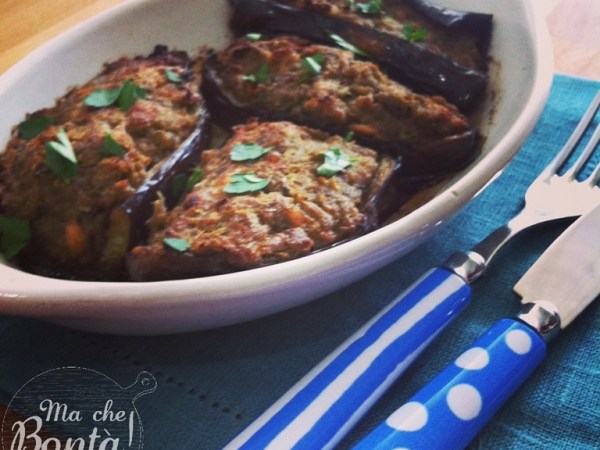 Melanzane alla nostromo (Boatswain&rsquo;s stuffed&nbsp;eggplants)