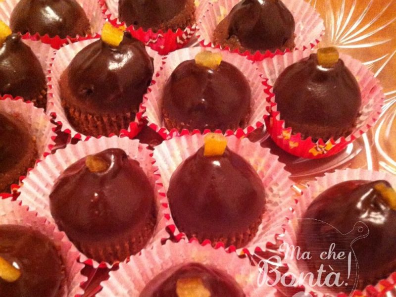 Mini Muffin al Cioccolato e&nbsp;Arancia