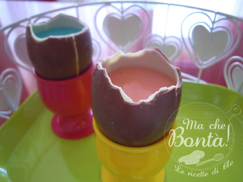 Ovetti ripieni di panna&nbsp;cotta