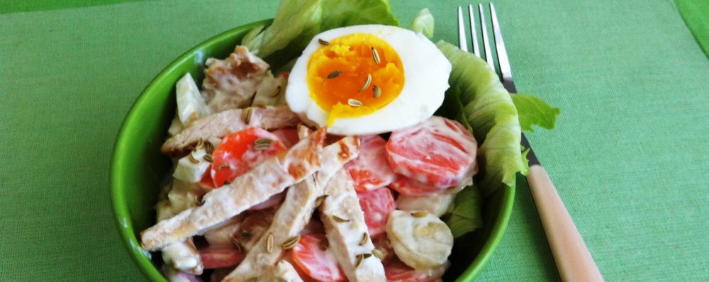 Insalata di pollo e carote &ndash; Carrot and chicken&nbsp;salad