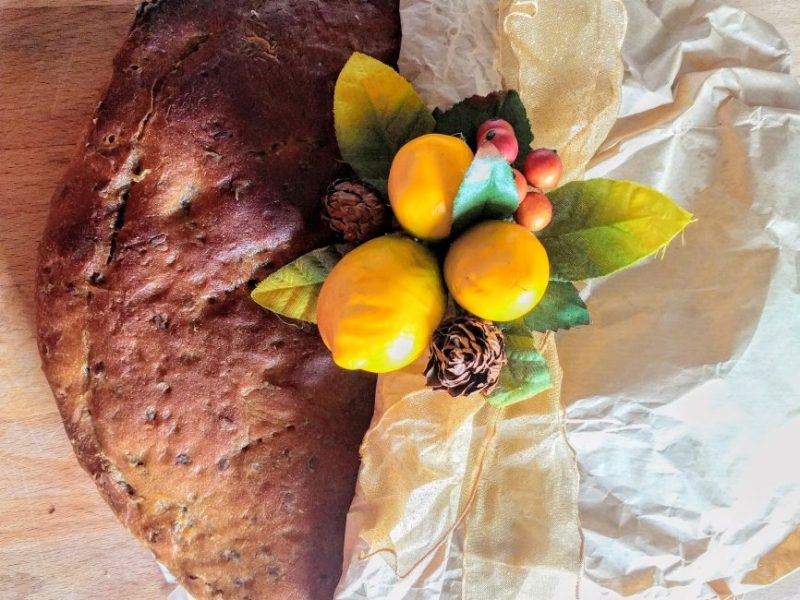 Focaccia integrale alle bietole (Whole wheat focaccia with&nbsp;beets)