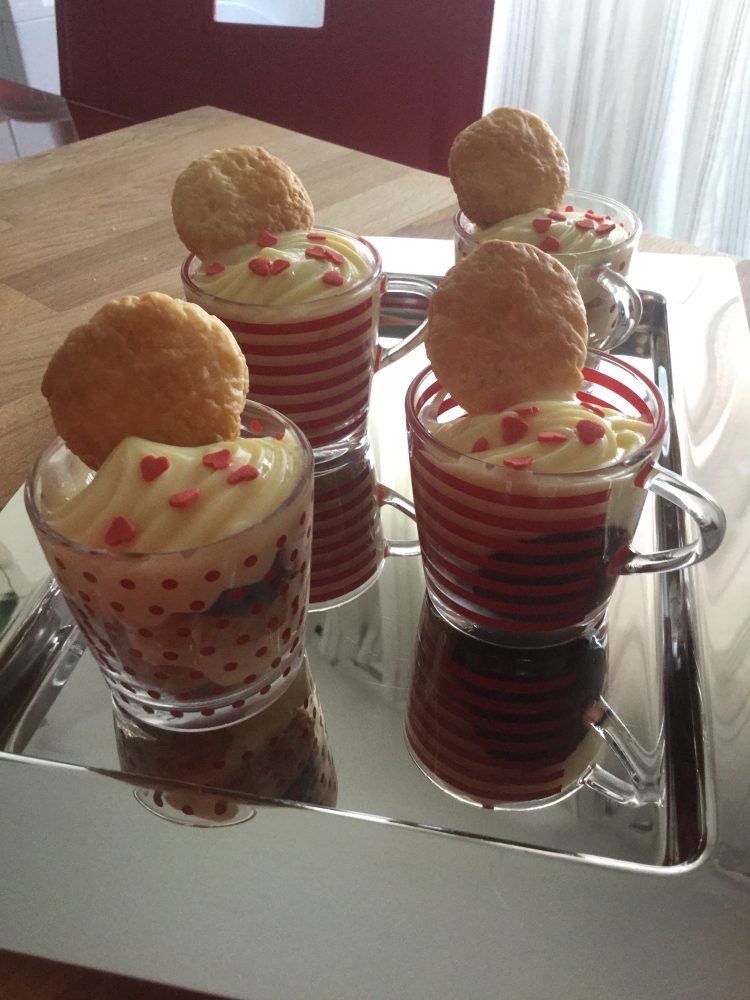 Millefoglie in Bicchierino