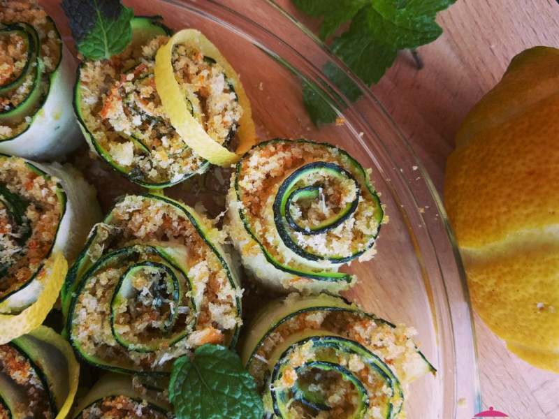 Rosette di Zucchine alle briciole&nbsp;(Videoricetta)