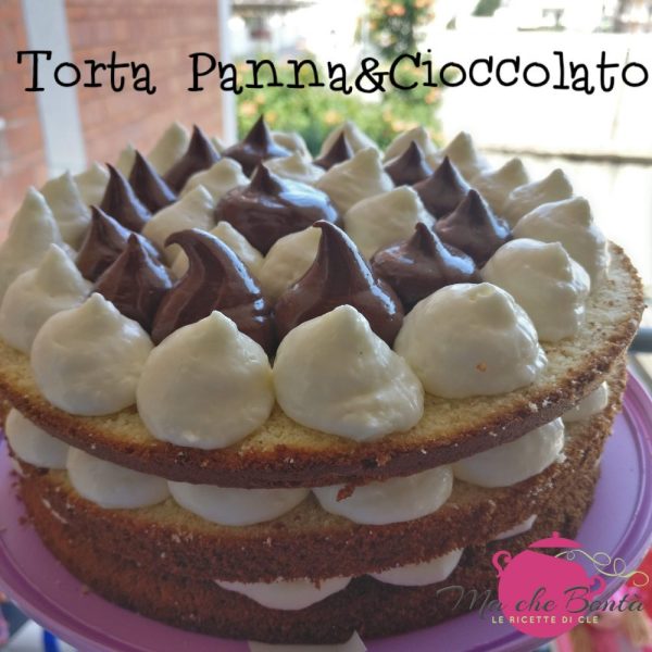 Torta-panna-cioccolato