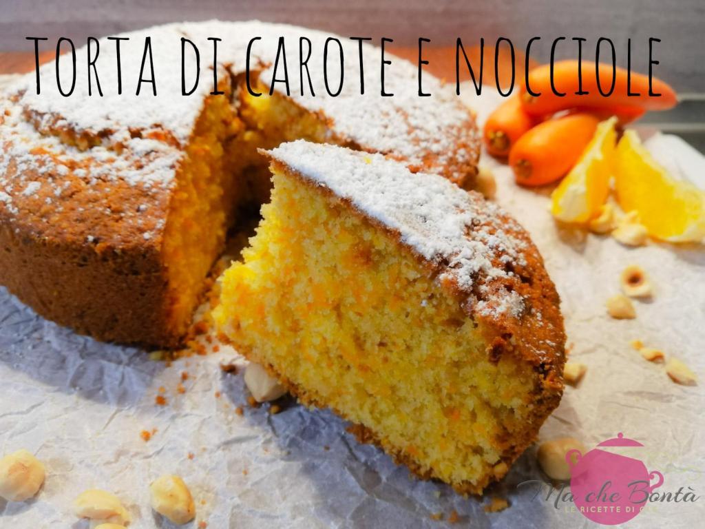 Torta di Carote e Nocciole&nbsp;(videoricetta)