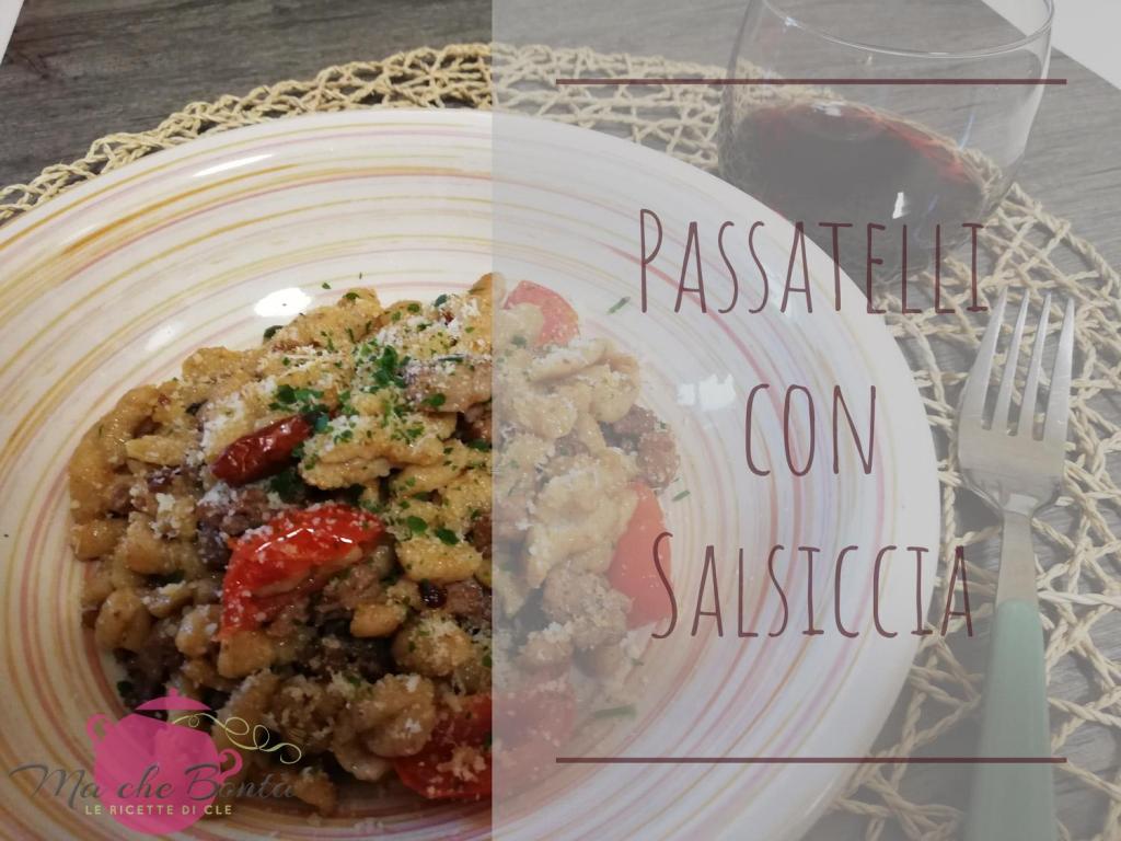 Passatelli con salsiccia&nbsp;(Videoricetta)