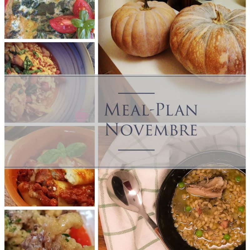 Meal Plan di&nbsp;Novembre