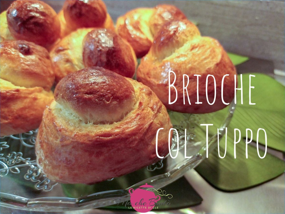 Brioche Salentine con il tuppo – Ricetta con lievito di&nbsp;birra