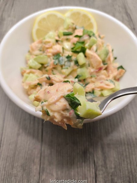 insalata di salmone