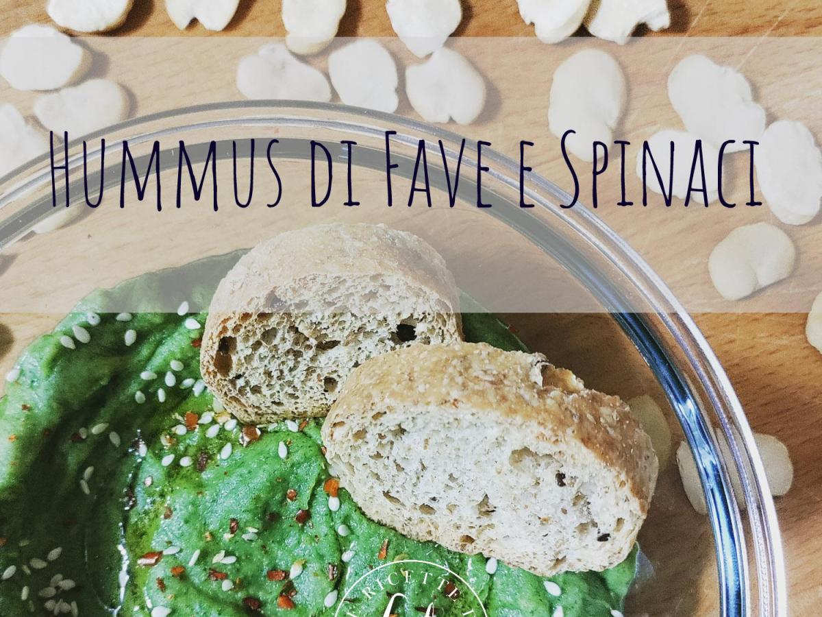 Hummus agli spinaci