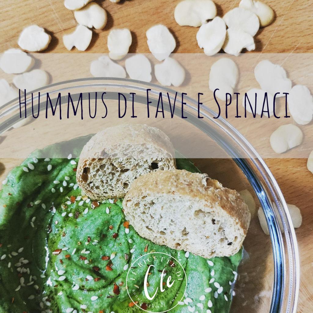 Hummus agli spinaci