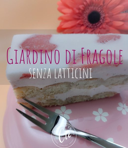 torta-giardino-di-fragole-senza-latticini